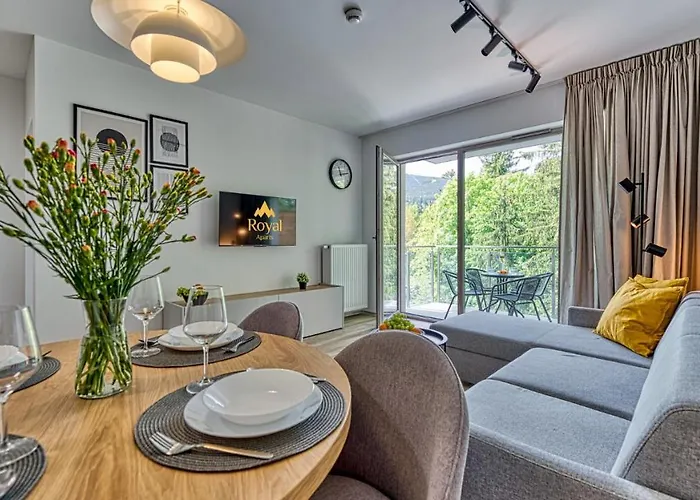 Z Basenem I Saunami Stone Hill Vip Centrum By Royal Aparts Apartmán Sklářská Poruba