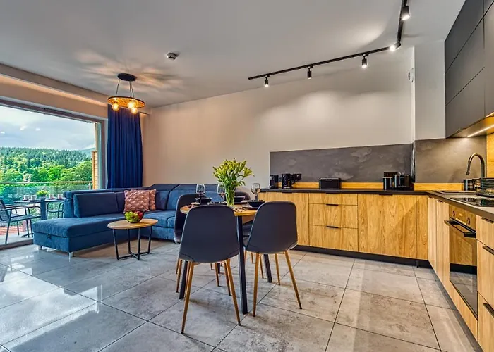 Z Basenem I Saunami Stone Hill Vip Centrum By Royal Aparts * Sklářská Poruba